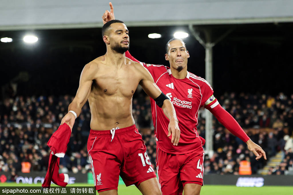 英超-维尔茨争议进球 利物浦第97分钟遭绝平2-2富勒姆