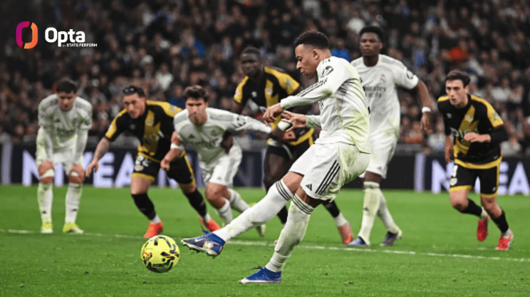 ODsport独家：99分34秒绝杀！姆巴佩缔造世纪纪录，皇马西甲最晚进球诞生